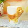 Creative Ceramic Puppy Giraffe Coffee Cup Cute Animal Mug Relief Three-dimensional Decor Afternoon Tea Breakfast Milk Mug 400ml