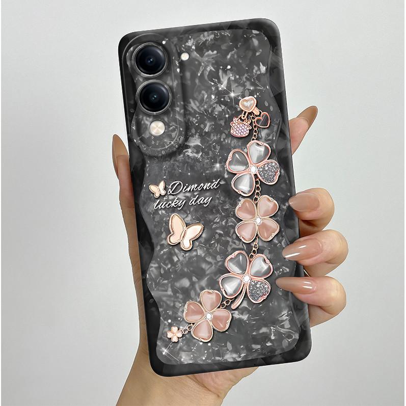 For Vivo Y04 Y29s 2025 Case Aesthetic Luxury Fashion Cute Soft Silicone Cover Shockproof Fundas For Vivo Y29S 5G Y 04 Phone Case