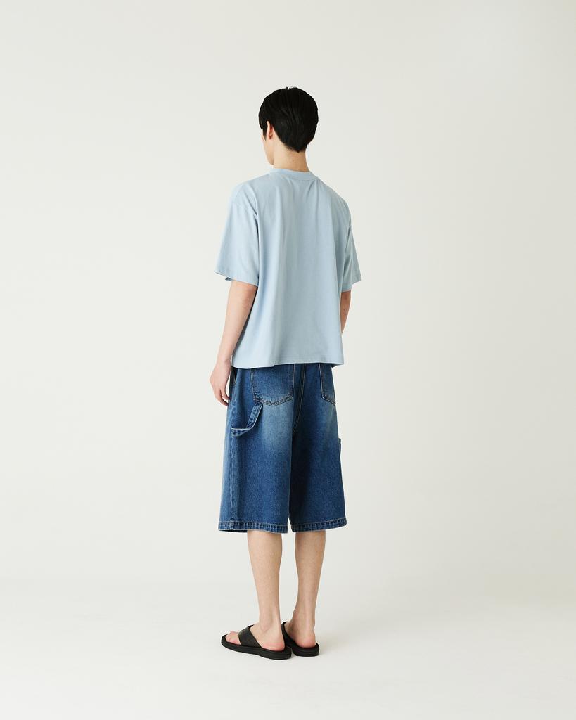 Diaendeukweseucheon Little Thing Print T-Shirt / Light Blue