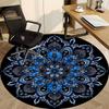 1PC Mandala Pattern Chair Carpet for Office, Indoor Non-Slip Washable Carpet, Soft Comfortable Mat For Office Room yy250930263