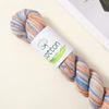 50g/Roll 100% Cotton Hand-Dyed Gradient Yarn for DIY Hand Knitting Sweaters Scarf Soft Warm Multicolor Crocheting Yarn Thread