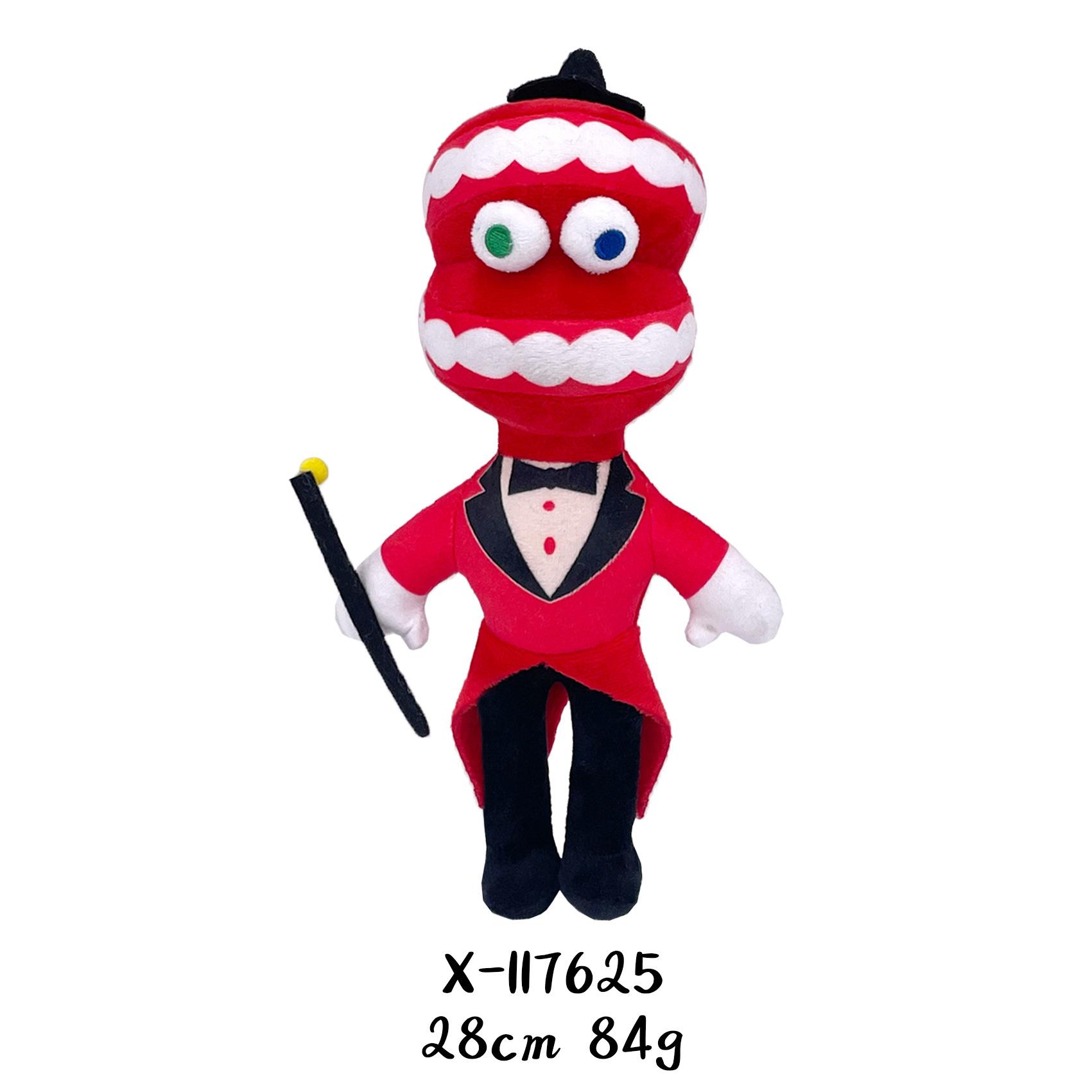 

2024 Кибер цирк плюшевые игрушки удивительный цифровой цирк хлопковая плюшевая игрушка подарок для детей