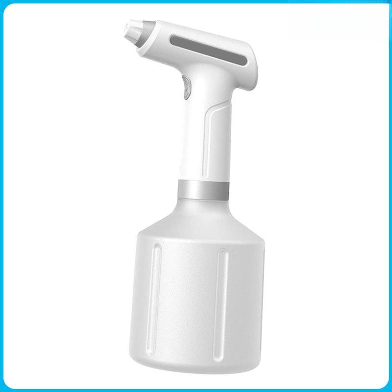 Indoor Handheld Watering Can Cleaning Sprayer Portable Garden Auto Sprinkler Adjustable Spout Electric Plant Spray Bottle