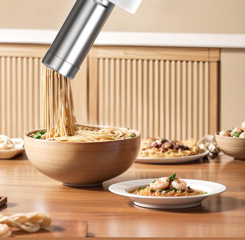 Portable Wireless Electric Noodle Maker: Compact, Fully Automatic Outdoor Pressing Machine