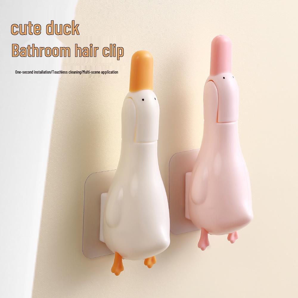 

Популярная милая заколка для волос в виде утки, средство для прочистки слива для ванной комнаты None розовый
