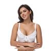 Lace Push-Up Bra With Underwire Plus Size Women Comfortable 3/4 Cup Seamless Support