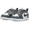 New Jordan Air Jordan 1 Slip Resistant Cushioning Abrasion Resistant Low Top Toddler Shoes Gray White Infant And Toddler DR9747-152