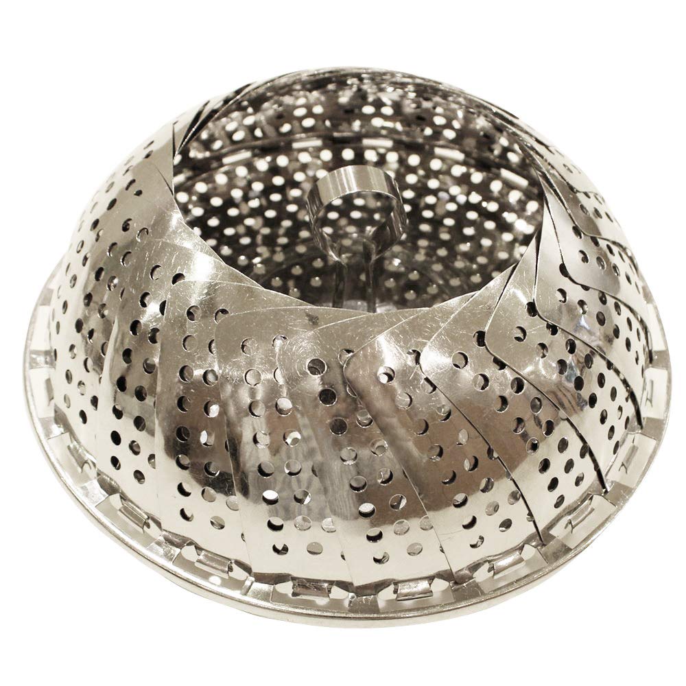 Kai Corporation KAI Steamer Kai House Select Stainless Steel Free Size 1822cm Made in Japan DH7149