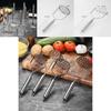 Stainless Steel Potato Masher With Round And Square Openings For Home Kitchen Use