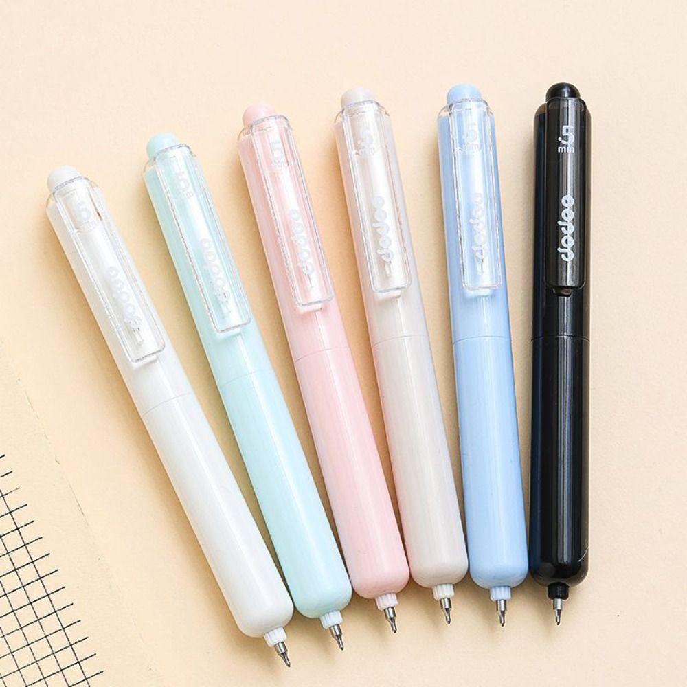 4PCS/Set Quick-drying Pocket Pen 0.5mm Black Ink Signature Pen Neutral Pen Student Specific