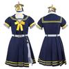 [Milky Time] Hololive Suisei Hoshimachi Cosplay Halloween VTuber Sailor Uniform (Navy)