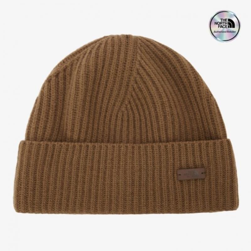 The North Face Oblique Slim Beanie Brown Ne3br82c