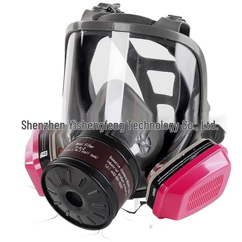 Full Face Respirator Mask for Paint, Chemical, & Pesticide Protection