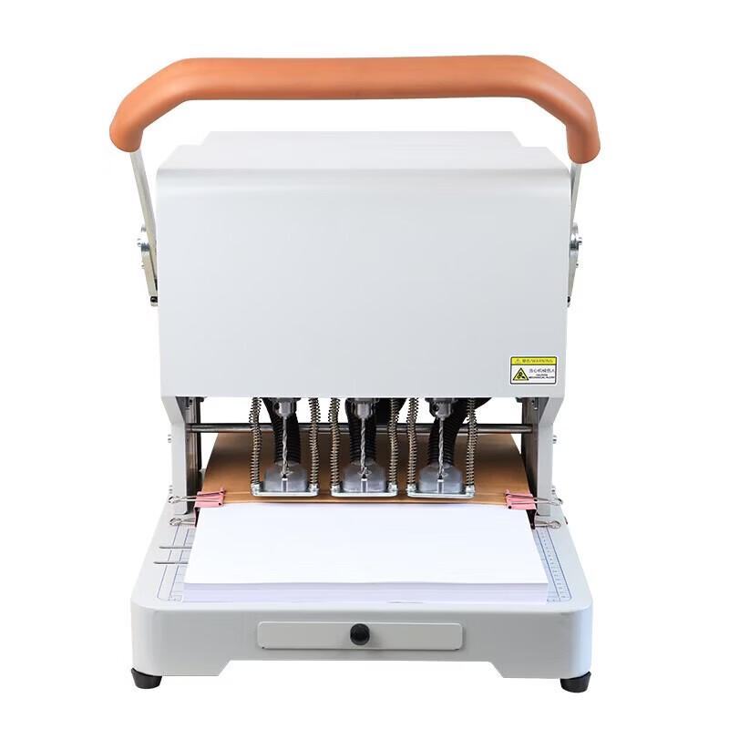 QIYAN QY-60S Electric Three-Hole Archive Binding Machine CN Plug (adapter Included)