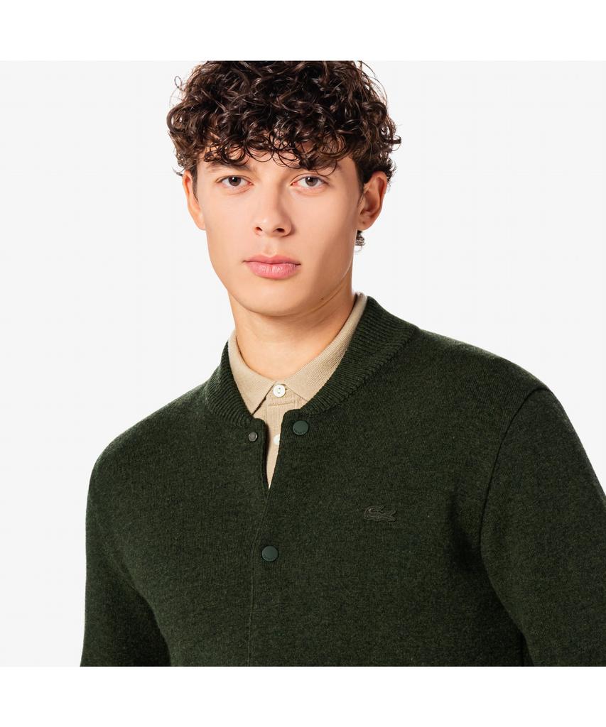 Lacoste Men'S Double-Face Stadium Cardigan Ah331E-55N L7A
