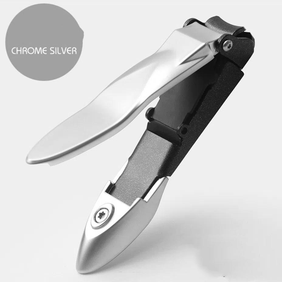 Nail Clippers Stainless Steel Anti Splash Fingernail Cutter Manicure Tools Bionics Design Nail Trimmer Pedicure Scissor