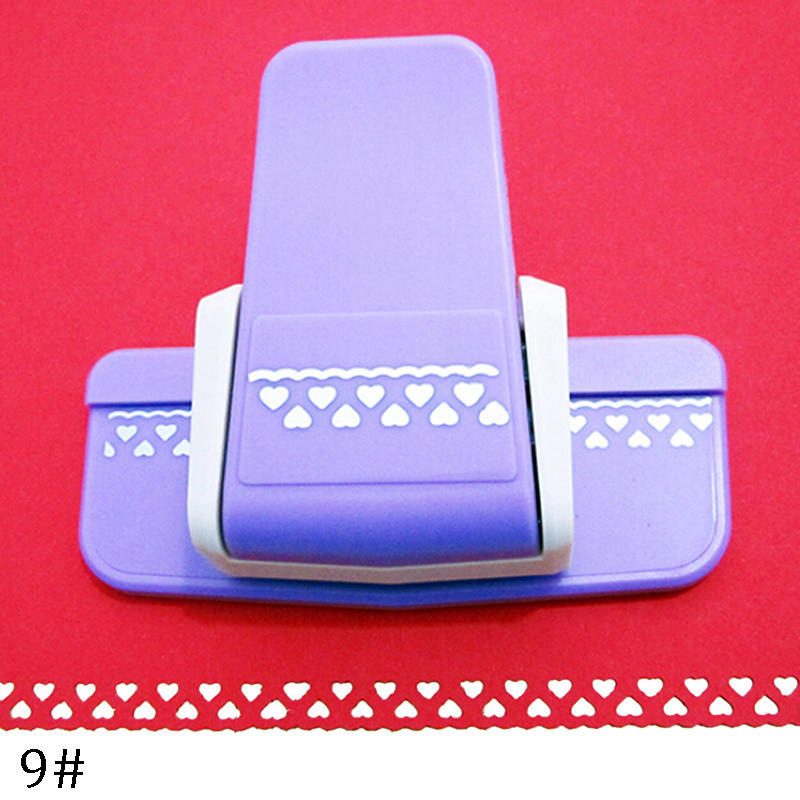 Buy Fancy border punch S flower design embossing Punch scrapbooking DIY