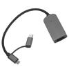 1080P Full HD 2 In 1 Phone Cable Adapter Smart Chip Design Durable Phone Converter