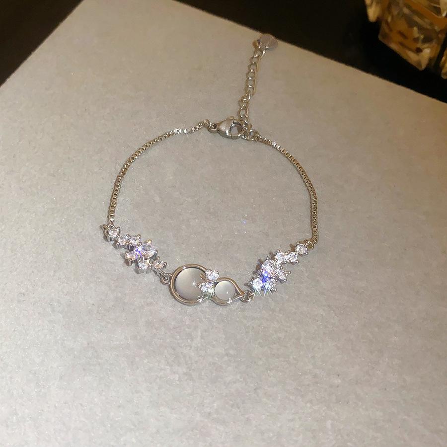Super flash opal gourd bracelet women s light luxury niche design bracelet temperament with jewelry