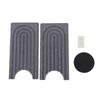 Faucet Mat for Kitchen Sink Diatomite Fast Drying Stone Sink Tray Super Absorbent Faucet Splash Guard for Bathroom
