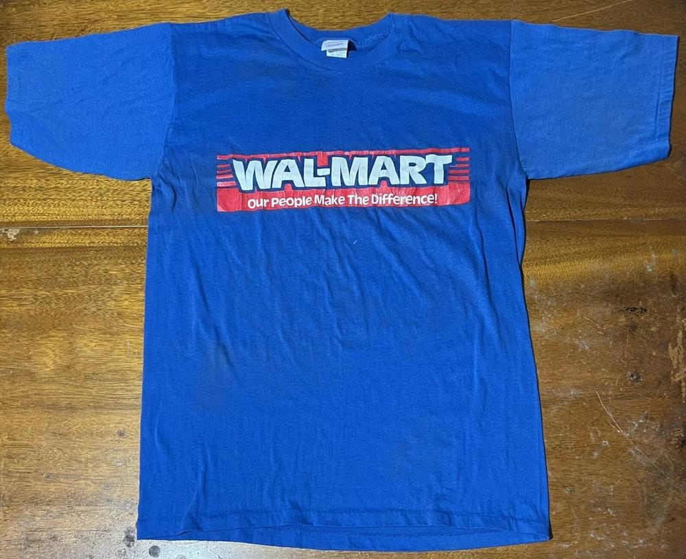 Vintage Single Stitch Walmart Graphic T-Shirt Large Walmart Branded 80s 90s Unisex T-Shirt XXXXL