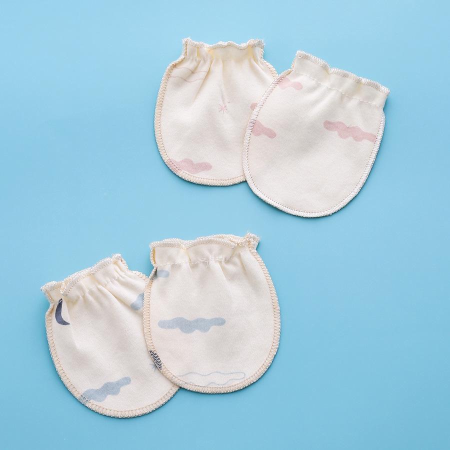 

Защитные перчатки из чистого хлопка для новорожденных - Защита рук для осени и зимы One Size