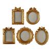 Decorative Picture Frame Fridge Magnet Small Photo Frame Accent for Refrigerator Front Display, Ornate Frame Piece for Metal Cabinet and Home Corner