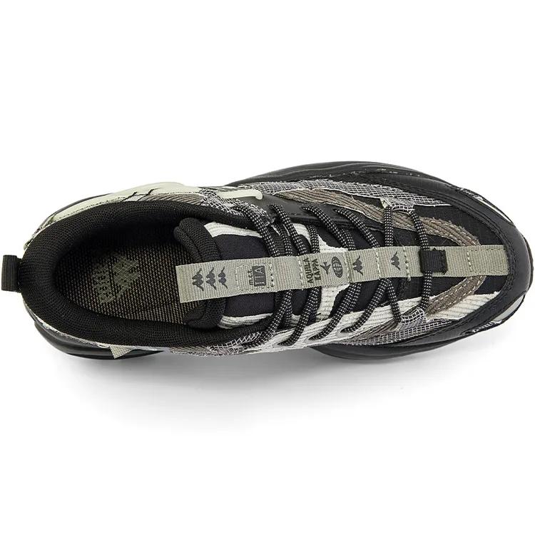 Kappa Textile , Synthetic Leather , TPU Coverage Low top Chunky Sneakers Unisex Black (Unisex) Chunky Sneakers K0CW5MM95 990