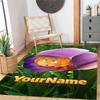 Biene Maja Customized Name Floor Rug Office Rug Perfect for Outdoor Decorate room Foyer Game Room Antislip Carpet Office home decor
