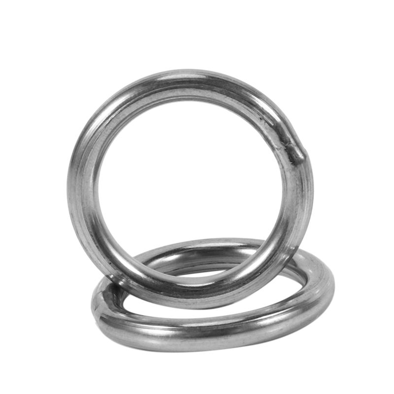 Feb. X 30Mm Stainless Steel Strapping Welded Round O Rings 40 Pcs
