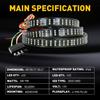 48'' 6 Function LED Strip Truck Rear Tailgate Light Bar For GMC SIERRA 1500 2500