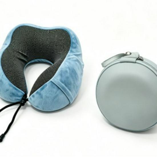 Slow Rebound Memory Foam U-Shape Neck Pillow for Travel