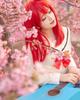 Kita Ikuyo Cosplay with Wig Guitar Vocal Bocchizarok Cosplay Costume Full Set Costume Adult Costume Cultural Festival Ikuyo Wig [Kamizu Ryohin] (Kita