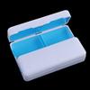 7 Grids Pills Organizer Case Magnetic Pill Box Waterproof Magnetic Pill Case Foldable   Unisex