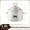 Porridge & Soup Stewing Electric Purple Clay Pot - Multifunctional Ceramic Health Cooker