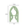 Foldable Clothes Hanger Anti Slip Clips Compact Space Saver Rack for Travel Camping Home Student Dorm