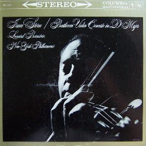 

LP Record LUDWIG VAN BEETHOVEN ISAAC STERN Violin Concerto In D Major MS6093 Columbia Master 1959 US Classical Used