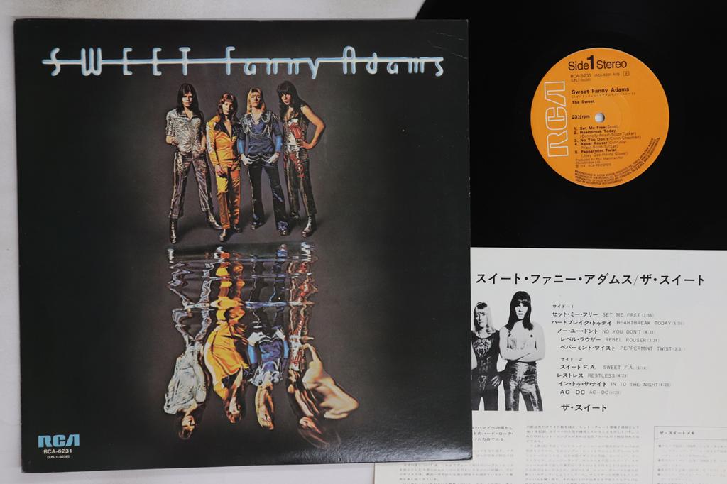LP Record SWEET - Sweet Fanny Adams RCA6231 RCA 1974 Japan Rock Used