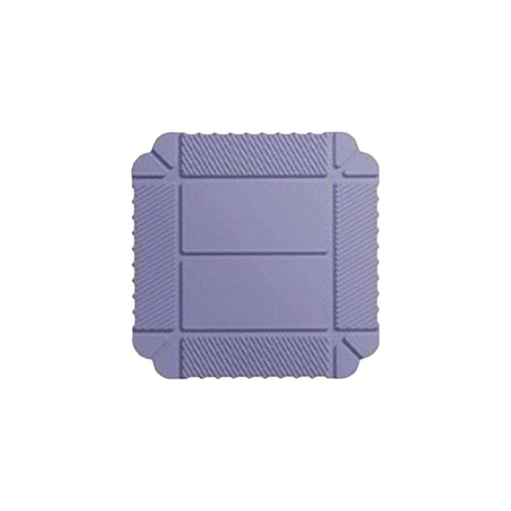 Non-Slip Folding Silicone Mat Magnetic Heat Insulation Pad Fruit Vegetable Plate Picnic фиолетовый