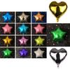 Solid Colour 18" Foil Balloons Heart Star Round Shape For Wedding Birthday Party