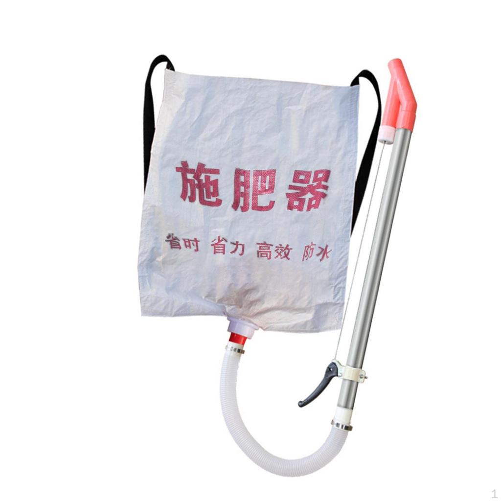 Back Carrying Woven Bag Manual Spreader 10 kg Capacity Ergonomic Design