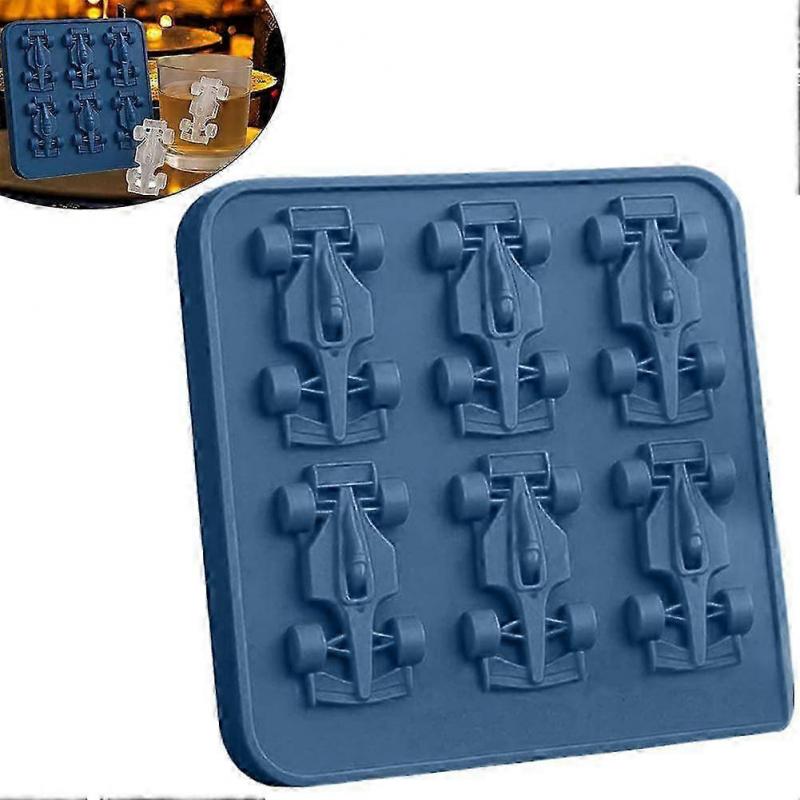 F1 Ice Mold, Formula Racing Car Ice Mold, Silicone Racing Car Jello Molds