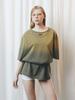 Half Devils Oversized Washed T-Shirt_Khaki