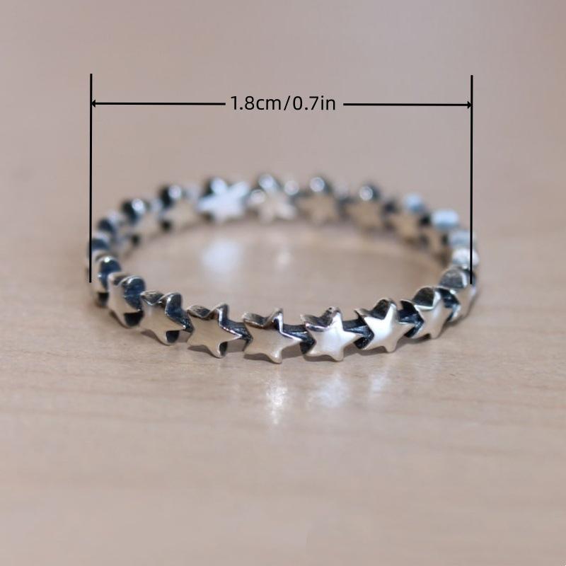 Yun Miao Women's Charming Star Band Ring