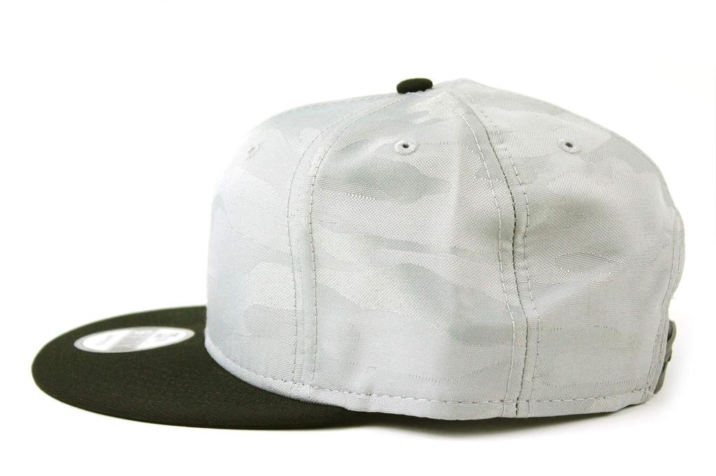 New Era 9FIFTY Camouflage Snapback Cap In Camo Black/Grey