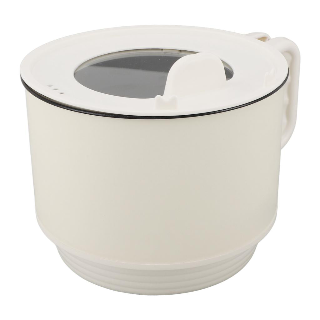 Elektrischer Hot Pot 1,8L 600W 2 Stufen Tragbarer Antihaft-Mini-Multifunktionskocher mit Griff für