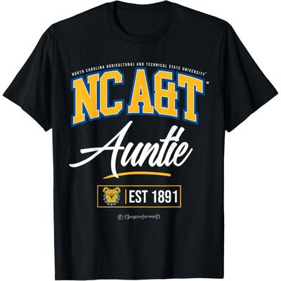 Státní univerzita North Carolina A&T - NCAT HBCU Tetička Tričko