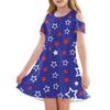 Girls' A-Line Dress -Summer Sleeveless Casual Sundress Toddler Dress