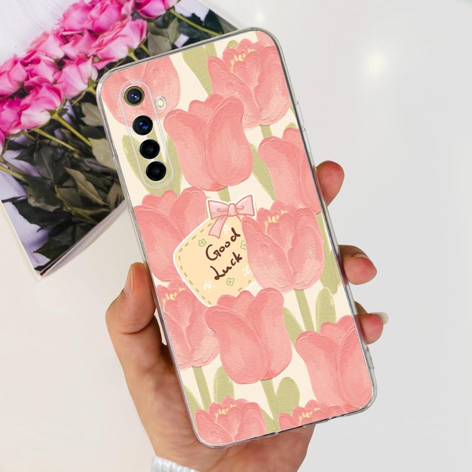 For Realme 6 Pro Case Realme 6i 6S Luxury Popular Painted Back Cover Soft Silicone Phone Case For Realme 6S 6i Realme6 Pro Shell
