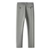 MONTAGUT Men's Mulberry Silk Blend Breathable Ice-Cool Straight-Leg Casual Pants